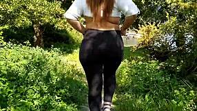 Young girl with stunning ass tempts you