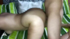 Stepsisters change clothes for a day in lingerie and dresses