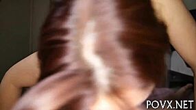 Hope Howell in free POV life vid, rough sucking and fucking