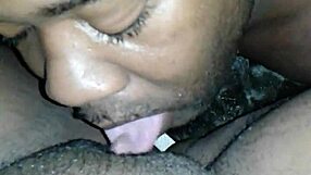 i lick her phat clit close up until she orgasms