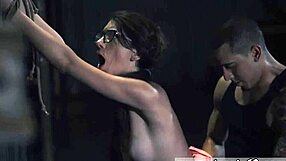 Bound Teen's First Domination