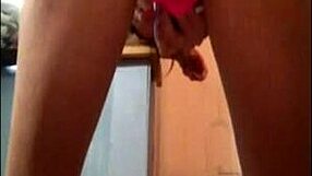 Lynn's teasing toy play leads to intense squirting.