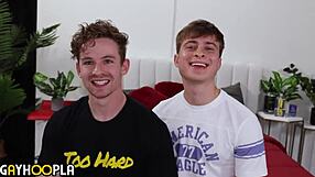 Kane Stretches Lucas's Hot Virgin Ass