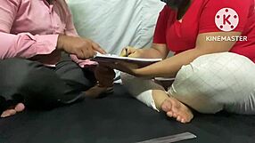 tutor fucking sexy teen student at home with dirty hindi audio homemade