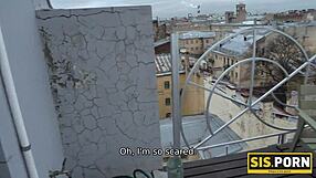 Young guy explores step sister's juicy pussy.