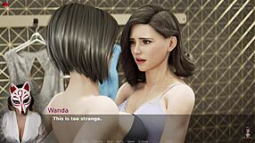 Two MILFs Explore Emotions in Dressing Room