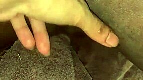 fingering her wet ebony pussy doggy until she squirts 💦