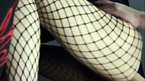 Latina sister-in-law convinced to fuck, showing off her amazing ass in homemade fetish video