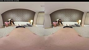 anna rose feels intense pleasure in vr masturbation and hardcore sex