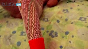 Starri Knight's bondage groping