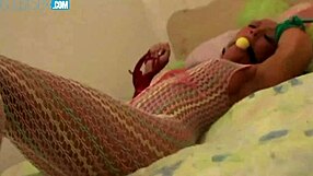 Starri Knight's bondage groping