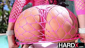 Mona Azar Gets Anal Massage In Lingerie