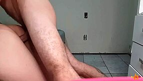 Cute amateur pleasures tight pussy in lingerie bdsm