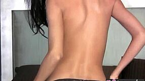 Petite babe Jamie Michelle masturbates to intense orgasm!