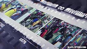 shoplifter breezy bri teases officer's cock in the store