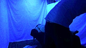 gigi breeze explores blacklight massage techniques in unique session