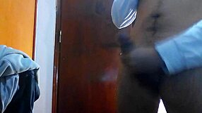 i stroke my hot cock alone