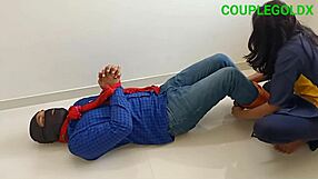 चोरी करने आओगे दोबारा मेरे घर में नहीं तो तुम्हें बांध के चोदी गई