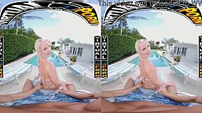 Gorgeous Blonde Milf Slimithick Vic Wants You to Oil Her Up in Virtual Reality