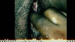 An ebony bbw with a wet creamy pussy gets her fat clit fingered and assfucked in this intense scene