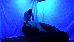 gigi breeze explores blacklight massage techniques in unique session