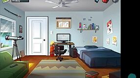 asian teacher gets her pussy tickled in summertime saga