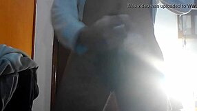 i stroke my hot cock alone