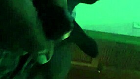 sneaky link gives footjob with huge cumshot