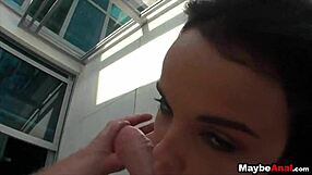 dillion harper teases her tight asshole with deep fucking