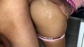 She got stuck, so I fucked her.