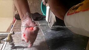 washing alondra's panties with care