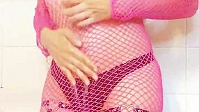 Sexy Fishnet Lingerie Outfit