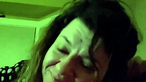 watch her suck dick in the shower with deepthroat action