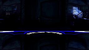 Curly Haired Babe Lacy Channing Performs Blowjob And Doggystyle In Victorian Mansion