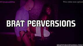 fishnets pov footjob featuring miss brat perversions