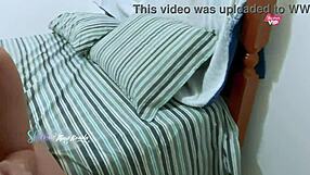 my cuckold husband slides his big cock into my wet vagina for a creampie