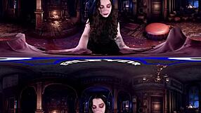 Curly Haired Babe Lacy Channing Performs Blowjob And Doggystyle In Victorian Mansion