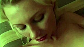 Blonde Slut Blows Big Tits