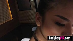 Awesome Thai Ladyboy Chick With A Flat Chest Pov Blowjob