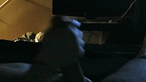 Hey, watch this pov wife stroking that big cock until cumshot