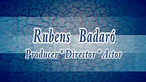 Behind the scenes recording with actress Alessandra Dias in the backroom