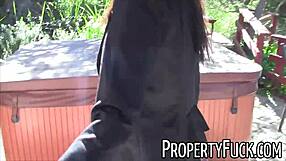 young black real estate agent tricked into fucking pervert with camera