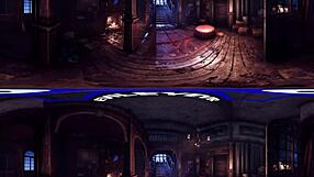 Curly Haired Babe Lacy Channing Performs Blowjob And Doggystyle In Victorian Mansion