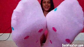 In this POV femdom session, we HUMILIATE sock FETISH freaks by focusing on their feet and socks in a BDSM scenario.