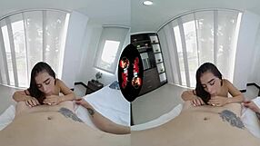 Big ass latina gets fucked hard in VR