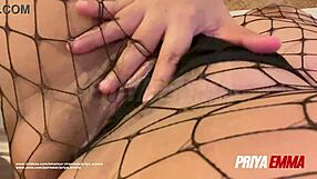 Did Priya and Emma masturbate their hairy wet pussies naked?