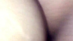 Watch me cum in the brunette's ass