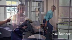 Big Tits Housewife Unleashes Desires on Girls