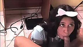 She says, 'Fuck me hard, I'm addicted to sex.'