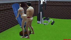 my beautiful neighbor asks me to help her out since she hasn't had company in a while